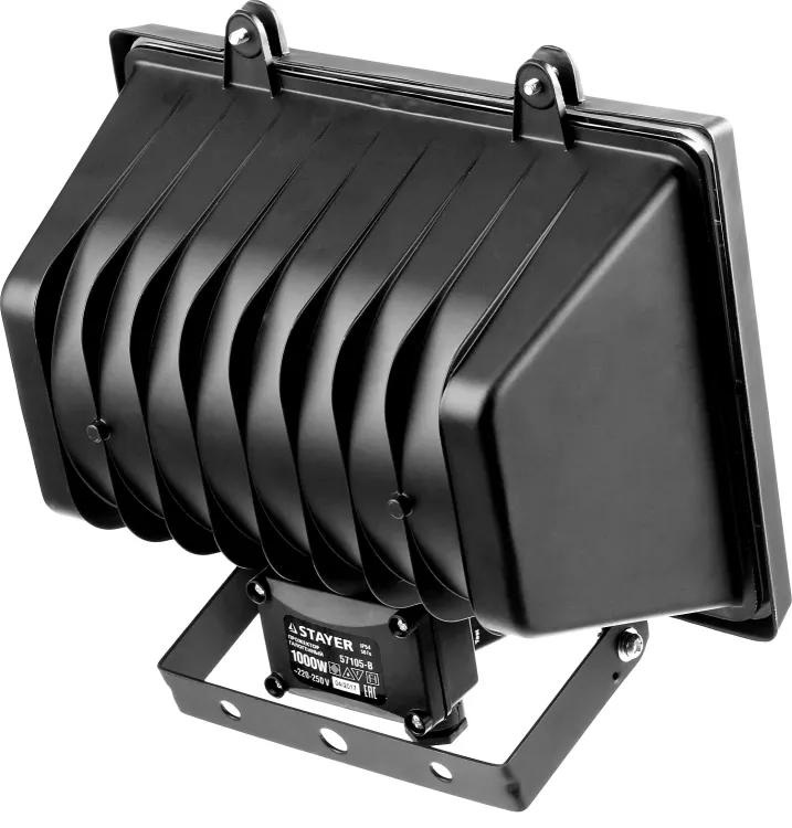 Прожектор STAYER "MASTER" MAXLight галогенный, с дугой крепления под установку, черный, 1000Вт 57105-B купить в Тюмени