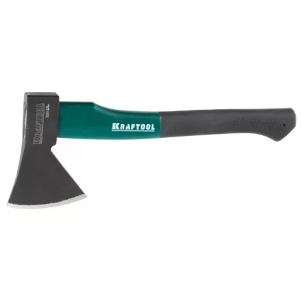 Топор KRAFTOOL &quot;EXPERT&quot; плотницкий, с эргономичной двухкомпонентной фиберглассовой рукояткой, длина 360мм, 0,6кг 20650-06 купить в Тюмени