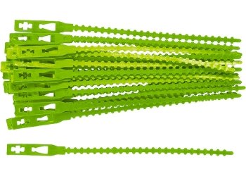 Подвязки для садовых растений 17 см пластиковые 50 штук PALISAD 64394 купить в Тюмени