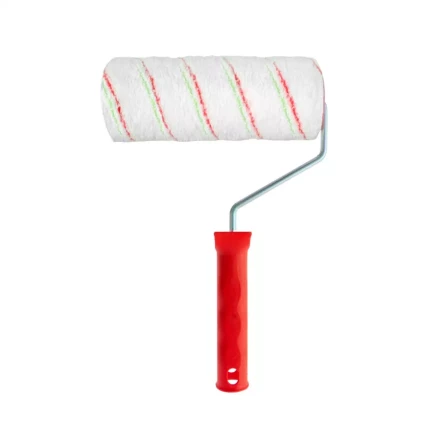 Валик &quot;Эмали&quot; , 180 мм, ворс 12 мм, D - 48 мм, D ручки - 6 мм, полиамид, полиакрил Сибртех 80196 купить в Тюмени