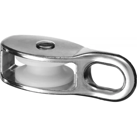 Блок ЗУБР &quot;МАСТЕР&quot; одинарный, оцинкованный, нейлоновый шкив, 6x20мм, 10 шт 4-304585-20 купить в Тюмени