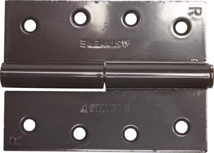 Петля дверная STAYER &quot;MASTER&quot; разъемная, цвет коричневый, правая, 100мм 37613-100-3R купить в Тюмени