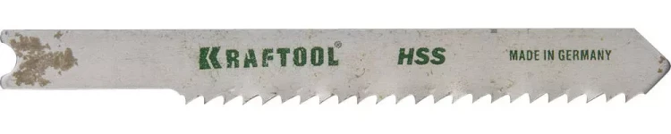 Полотна KRAFTOOL, U118B, для эл/лобзика, HSS, по металлу (1,5-5мм), US-хвост., шаг 2мм, 55мм, 2шт 159651-2 купить в Тюмени