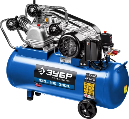 Компрессор электрический масляный КПМ-530-100 серия ПРОФЕССИОНАЛ купить в Тюмени