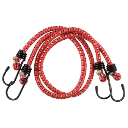 Шнур STAYER &quot;MASTER&quot; резиновый крепежный со стальными крюками, 120 см, d 7 мм, 2 шт 40505-120_z01 купить в Тюмени