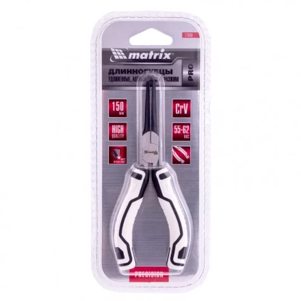Длинногубцы Mini удлиненные 150 мм авторазжим Pro Matrix 17834 купить в Тюмени
