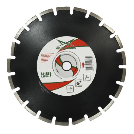 Диск алмазный 1A1RSS ASPHALT PROFESSIONAL MD-STARS 350*3,2*10*21T*25,4 mm купить в Тюмени