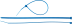 Кабельные стяжки синие КС-С1 нейлоновые промфасовка серия ПРОФЕССИОНАЛ купить в Тюмени