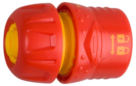 Соединитель GRINDA пластмассовый с запирающим механизмом, 3/4&quot; 8-426328 купить в Тюмени