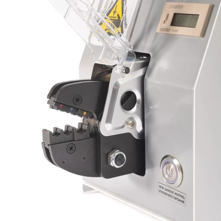 Пресс-клещи электрические КВТ ПКЭ-02 для опрессовки наконечников и разъемов матрицами МПК (91853) купить в Тюмени