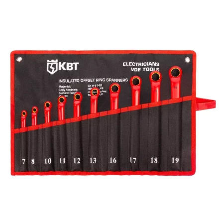 Набор накидных диэлектрических ключей КВТ НИИ-25, 8 шт. (89751) купить в Тюмени