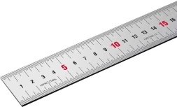 ЗУБР Про-150, длина 1.5 м, усиленная нержавеющая линейка, Профессионал (34280-150)