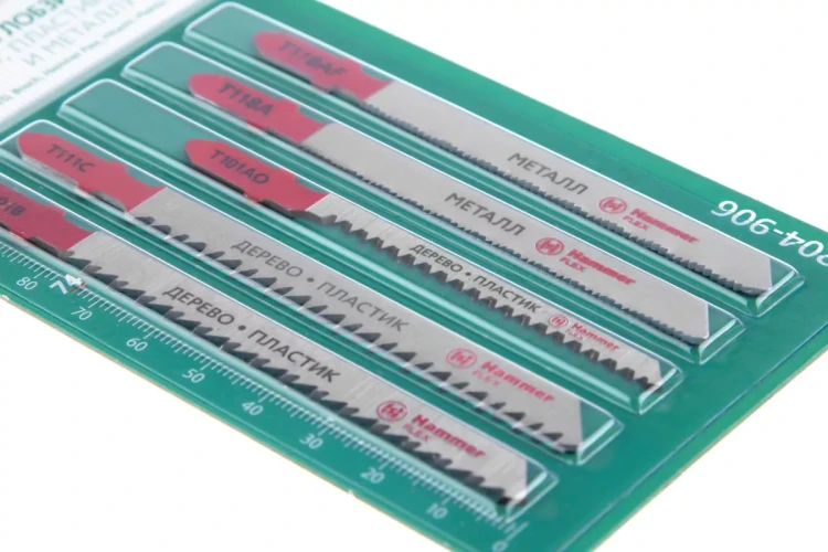 Пилки для лобзика HAMMER JG WD-PL-MT set No6 (5pcs) купить в Тюмени