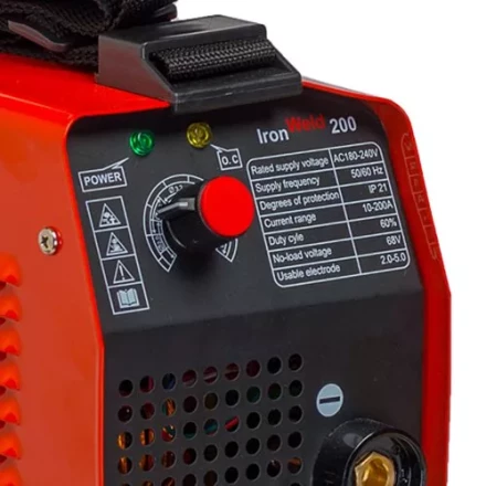 Сварочный инвертор ADA IronWeld 200 в кейсе купить в Тюмени