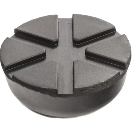 Резиновая опора для подкатного домкрата универсальная D=89 mm d=60 mm H=35 mm MATRIX 50910 купить в Тюмени