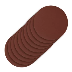 Круг абразивный на ворсовой подложке под "липучку", P 500, 125 мм, 10 шт Сибртех 738757