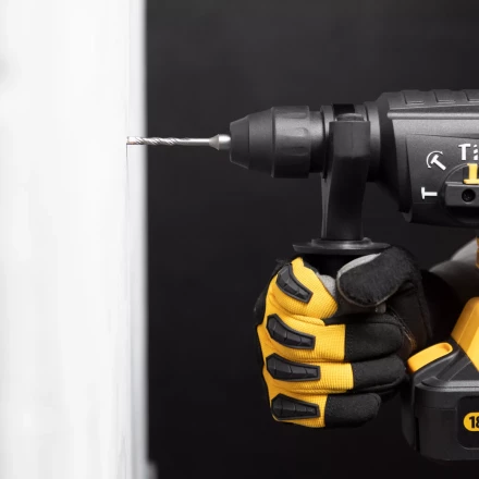 Бур по бетону Denzel, 5 x 110 мм, двойная спираль, три пылеотводящие кромки, 705003 купить в Тюмени