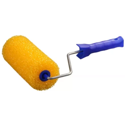 Валик &quot;СТРУКТУРНЫЙ ПОРОЛОН&quot; малярный в сборе, бюгель 6мм, 80x180мм, STAYER Profi 0365-18 купить в Тюмени