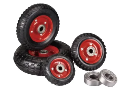 Колесо большегрузное P 150 150 мм резина с протектором, на ось (N) 1048162 купить в Тюмени