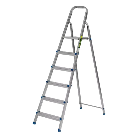 Стремянка Сибртех 97838, 6 ступеней, стальная, оцинкованная купить в Тюмени