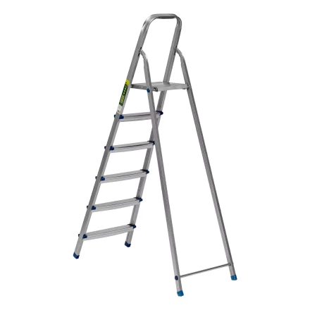 Стремянка Сибртех 97838, 6 ступеней, стальная, оцинкованная купить в Тюмени