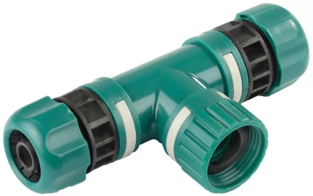 Тройник RACO &quot;Original&quot; Т-образный (резьба наружная 3/4&quot;-шланг 1/2&quot;-шланг 1/2&quot;) 4250-55287C купить в Тюмени