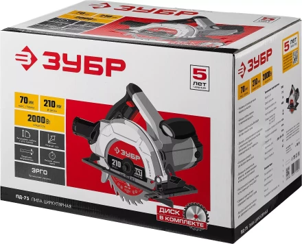Пила циркулярная ПД-75 серия МАСТЕР купить в Тюмени