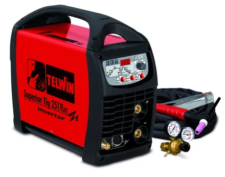 Сварочный аппарат Telwin SUPERIOR TIG 251 DC-HF/LIFT VRD  TIG ACC купить в Тюмени