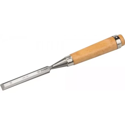 Стамеска-долото ЗУБР &quot;ЭКСПЕРТ&quot; с деревянной ручкой, хромованадиевая, 16мм 18096-16 купить в Тюмени