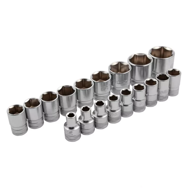 Набор инструментов 115 предметов, 120 зубьев, CrV, 1/4", 1/2" Gross 14152 купить в Тюмени