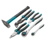 Набор инструментов 115 предметов, 120 зубьев, CrV, 1/4", 1/2" Gross 14152 купить в Тюмени