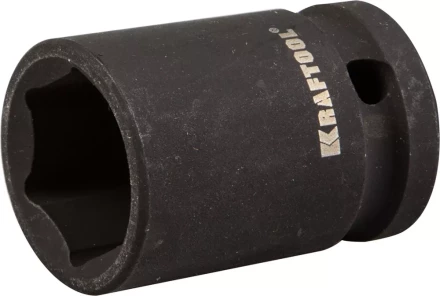 Торцовая головка KRAFTOOL &quot;INDUSTRIE QUALITAT&quot; ударная (1/2&quot;), FLANK, Cr-Mo, фосфатированная, 17 мм 27940-17_z01 купить в Тюмени