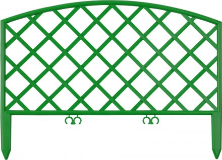 Забор декоративный GRINDA &quot;ПЛЕТЕНЬ&quot;, 24x320см, зеленый 422207-G купить в Тюмени