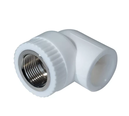 Уголок комб. PP-R ВР 32мм х1 белый (10/40) 45376 купить в Тюмени