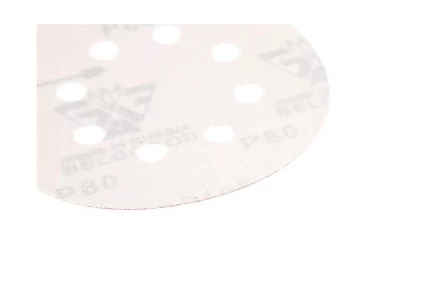 Круг шлиф. самосцепляющийся HAMMER 125мм P80 8отв. купить в Тюмени