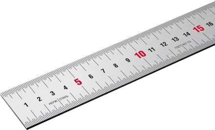 ЗУБР Про-200, длина 2,0 м, усиленная нержавеющая линейка, Профессионал (34280-200) купить в Тюмени