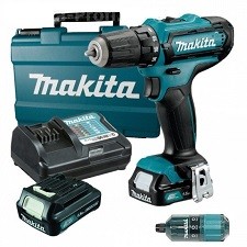 Аккумуляторная дрель-шуруповерт Makita DF331DWYE4 купить в Тюмени