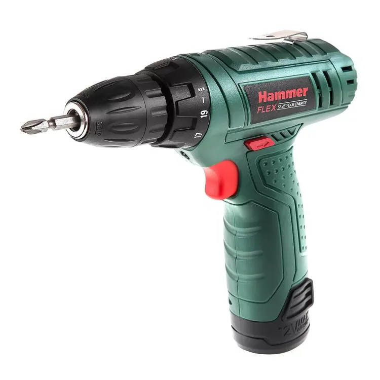 Аккумуляторная дрель Hammer Flex ACD12LE купить в Тюмени