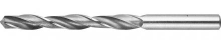 Сверло ЗУБР &quot;МАСТЕР&quot; по металлу цилиндрический хвостовик, быстрорежущая сталь Р6М5, 8х117мм, 1шт 4-29621-117-8 купить в Тюмени