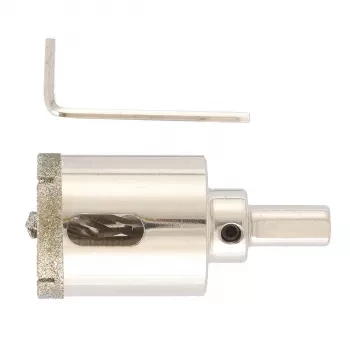 Сверло алмазное по керамограниту 45 х 67 мм 3-гранный хвостовик MATRIX 726453 купить в Тюмени