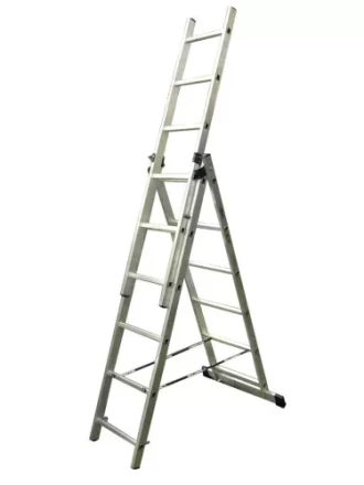 Лестница трехсекционная 3х  7 ступеней &quot;Энкор&quot; 69681 купить в Тюмени
