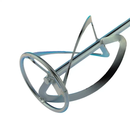 Насадка для миксера Сибртех 848977, для легких растворов, 120 х 590 мм, оцинкованная, хвостовик резьба М14 купить в Тюмени