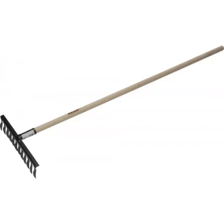 Грабли ЗУБР садовые с черенком, 12 витых зубцов 4-39581-12 купить в Тюмени