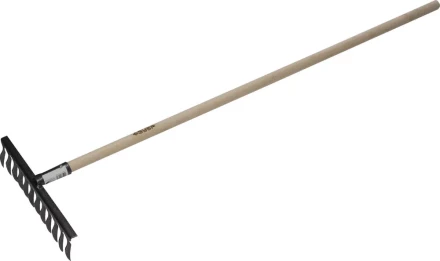 Грабли ЗУБР садовые с черенком, 12 витых зубцов 4-39581-12 купить в Тюмени