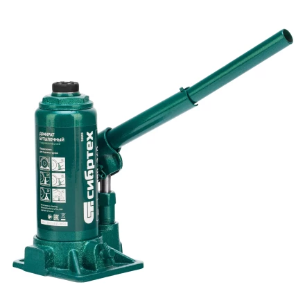 Домкрат гидравлический бутылочный Сибртех 50803, 5 т, 180-340 мм купить в Тюмени