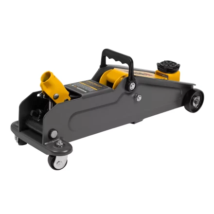 Домкрат гидравлический подкатной Denzel 51230, 2 т, 135-385 мм купить в Тюмени