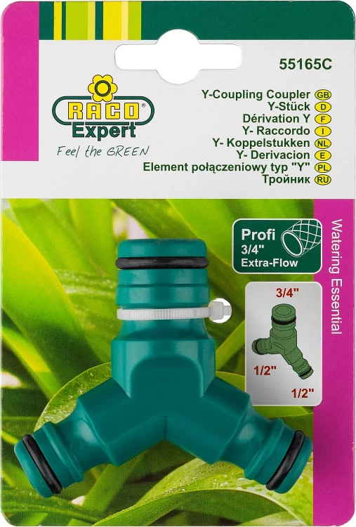 Тройник RACO "PROFI EXTRA-FLOW" (соединитель-соединитель-соединитель), 1/2"х1/2"x3/4" 4252-55165C купить в Тюмени