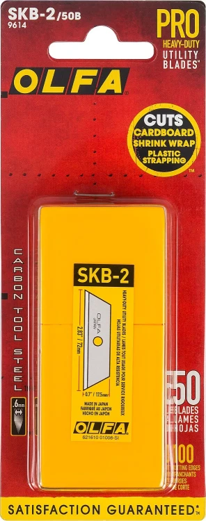 Лезвие OLFA специальное, для "SK-4", 17,5мм, 50шт OL-SKB-2/50B купить в Тюмени
