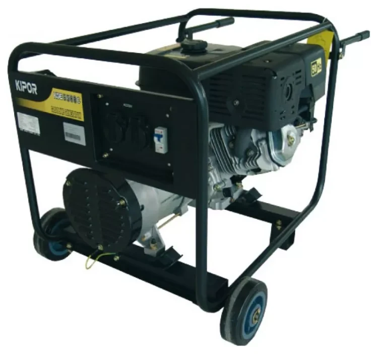 Бензиновый генератор Kipor KGE6500C купить в Тюмени
