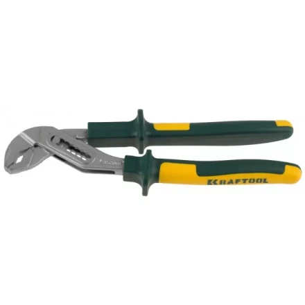 Клещи &quot;KRAFT-MAX&quot;, переставные, Cr-Mo, маслобензост двухкомп рукоятки, шарнирное соединение с повыш износост, 250мм, KRAFTOOL 22011-10-25 купить в Тюмени